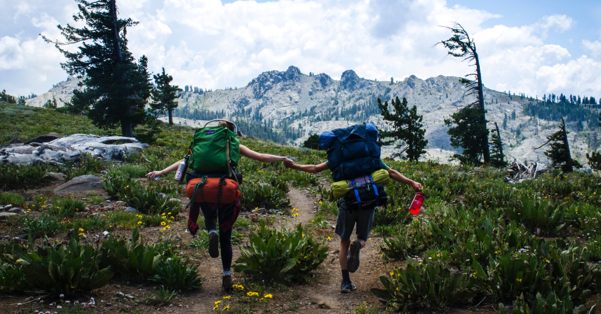 train for a hike